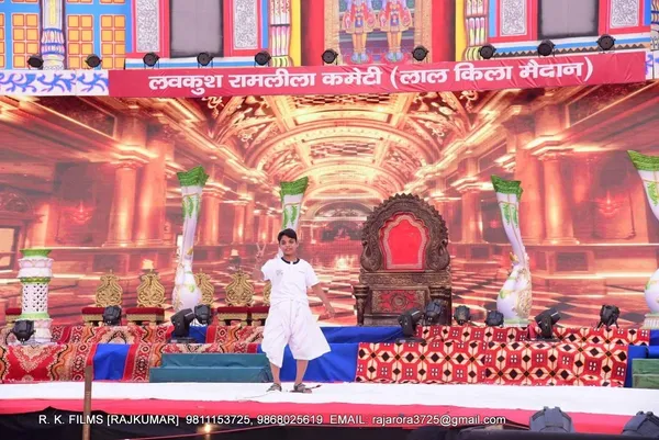 Performance at Luv Kush Ramlila 2018